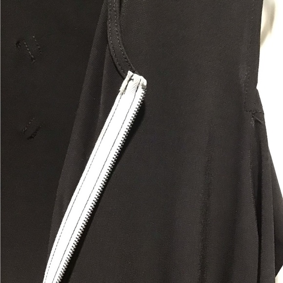 IC by Connie K Knit Round Neck Cold Shoulder Long Sleeve Harem Jumpsuit Black S - Picture 7 of 12